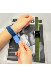 Apple Watch Ultra Ile Uyumlu 49mm Hafif Spor Kayış, Manyetik Toka Infatuation Spor Kayış thumbnail 4