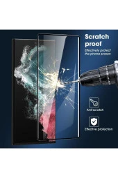 Galaxy S24 Plus İle Uyumlu 6D Anti-Statik Hassas Parmak izi açma özellikli 0,18mm  Ekran Koruma thumbnail 2