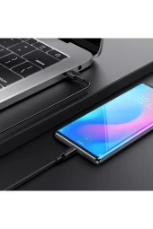 Manyetik Uçlu Iphone 15 Serisi Samsung Uyumlu Type C 1 Metre Şarj Kablo Mıknatıs Uçlu Şarj Kablo thumbnail 2