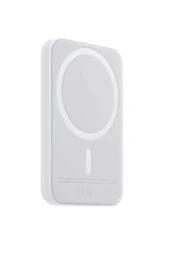 15W 10000 mAh Powerbank Magsafe Uyumlu Kablosuz Şarj Magnetic Güç Bankası Stand Olabilme Y133 thumbnail 3