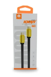 Type - C to Type C Hızlı Şarj ve Data Kablo iPhone 15 Uyumlu USB-C to USB-C Uyumlu 1 Metre thumbnail 3