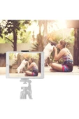 Tablet Tutucu 2in1 Telefon Tutucu Başlık Standart Vidalı Tüm Tripodlara Uyumlu Yatay Dikey Kullanım thumbnail 5