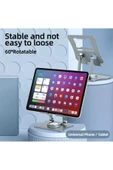 Tablet Stand Alüminyum Alaşım Profesyonel Tablet Standı 360 Derece Döner 11-16 inç Tabletler G68 thumbnail 7