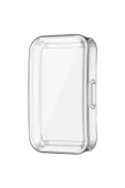 Galaxy Fit3 ile uyumlu Silikon Koruma 360 Tam Kapatan Çerceve PC Kasa Koruma Silikon Çerçeve - 2