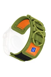 Apple Watch ile uyumlu Kayış 42/44/45/49mm DESIGNED Spor Çırt Çırt Uzunluk Ayarlanabilen Kordon thumbnail 1