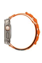 Apple Watch ile uyumlu Kayış 42/44/45/49mm DESIGNED Spor Çırt Çırt Uzunluk Ayarlanabilen Kordon thumbnail 7