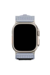 Apple Watch ile uyumlu Kayış 42/44/45/49mm DESIGNED Spor Çırt Çırt Uzunluk Ayarlanabilen Kordon thumbnail 5