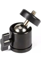 Telefon Tripod Tutucu Başlık + Tripod 90 Derece Yönlendirme Aparatı 360 Derece Dönebilen Başlık thumbnail 5