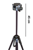 NP680 155 cm Tripod Kullanımı Kolay ve Pratik İç Dış Mekan Fotoğraf ve Video Çekimleri için Tripod - 6