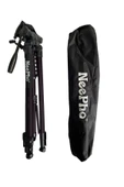 NP680 155 cm Tripod Kullanımı Kolay ve Pratik İç Dış Mekan Fotoğraf ve Video Çekimleri için Tripod - 8