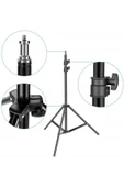 Tripod Tablet Tutucu 2in1 Telefon Tutucu Başlık Standart Çift Taraflı Universal Yatay Dikey Kullanım - 2