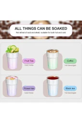 Paslanmaz Çelik Su Matarası Spor Matarası Kapaklı 400 ml Çocuk Şişesi Ev Ofis Okul Fitness Su Şisesi - 7