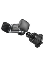 Profesyonel Araç İçi Telefon Tutucu ve Havalandırma Montaj iPhone Uyumlu Kolay Kurulum 4.5-7 inç thumbnail 3