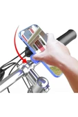 Bisiklet Motosiklet ve Scooter için Gidon Uyumlu Telefon Tutucu 4.7 - 7.2 Uyumlu HL-143A thumbnail 4
