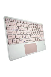 Galaxy Tab A 8 SM-T290 ile Uyumlu Bluetooth Klavye Touchpad Kablosuz Türkçe Q Klavye 24cm x 17cm thumbnail 4