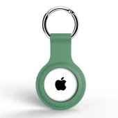Apple Airtag Uyumlu Kılıf Anahtarlık Klasik Yumuşak Silikon Koruma - 7