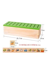 Ahşap Bilgi Sınıflandırma Kutusu Eğitici Ahşap Mazgal Oyuncak thumbnail 5