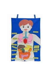 Cırtlı Kumaş Vücudumuz Pano - 1