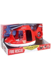 46 Cm Büyük Kırmızı Itfaiye Helikopteri - 1