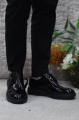 Pierre Cardin 70914 Siyah Rugan Damat Ayakkabısı Takım Ayakkabısı Erkek Ayakkabı - 2