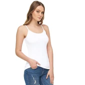 6 Adet Tutku Elit Bayan Modal Elastan İp Askılı Atlet 2001 thumbnail 1