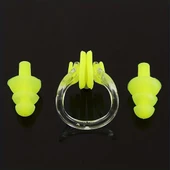 Eleven Bay Bayan Kulak Burun Tıkacı Havuz Yüzme Seti Takımı Turkuaz - 1