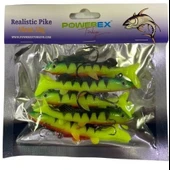 6576 Realistic Pike Firetiger Turna Model Kendinden Zokalı 10cm. 18gr. 5li Paket thumbnail 2