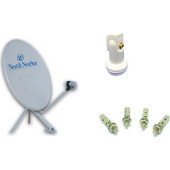 Next Televizyon Çanak Anten Takım 4K Full Hd Tv Uyumlu 75Cm Çanak Anten + Lnb - 1