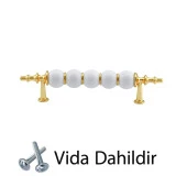 İnci Kulp 96 mm Altın Gold Mutfak Kulpu Çekmece Dolap Kapak Kulbu Metal Mobilya Dolabı Kulpları - 4