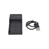 CANON LC-E8C USB şarj cihazı CANON EOS 550D 600D 700D T2i T3i LP-E8 Batarya Uyumlu Powerbanktan Şarj imkanı - 1