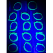 eagenset Koyu Yeşil Ultraviyole (UV) Neon Işıkta Parlayan Poşet Çapari Simi, Jig Yapım Malzemesi - 6