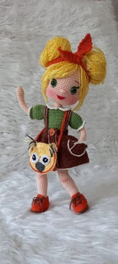 Aleda Bebek Amigurumi Organik Oyuncak - 2