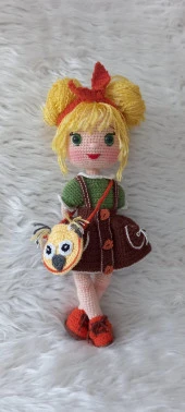 Aleda Bebek Amigurumi Organik Oyuncak - 3
