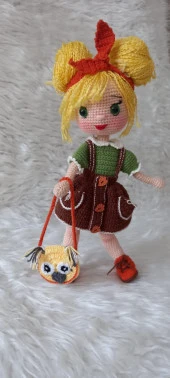 Aleda Bebek Amigurumi Organik Oyuncak - 6