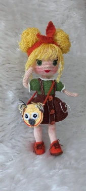Aleda Bebek Amigurumi Organik Oyuncak - 7