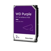 Western Digital WD Purple WD23PURZ 2TB 5400rpm 64mb 3,5" 7/24 Güvenlik Diski - 1
