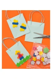 Krem Eva 50x70 cm 3 Adet Eva Süngeri Okul Kreş Anasınıfı Elişi Etkinlikleri - 5