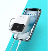 10.000 mAh Kompakt Type-C ve Lightning (iphone) Çıkışlı Led Ekranlı Hızlı Şarj Destekli Powerbank Şarj Kılıfı Hediyeli thumbnail 5