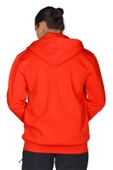 Diadora İmola - Erkek Kırmızı Pamuklu Tam Fermuarlı Spor Sweatshirt - DDTAM1050049 - 3