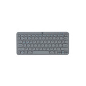 Blueforce Bt-k95 2,4Ghz Wireless + Bluetooth Kablosuz Klavye Gri Çift Modlu - 1