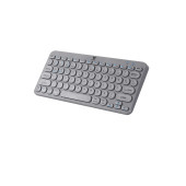 Blueforce Bt-k95 2,4Ghz Wireless + Bluetooth Kablosuz Klavye Gri Çift Modlu - 5
