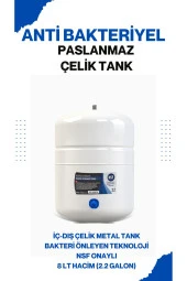 Kapalı Kasa 6 Filtreli 11 Aşamalı Pompasız Su Arıtma Cihazı thumbnail 5