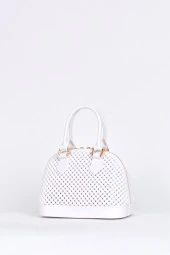 Elatae Kadın Omuz Askılı Silikon Çapraz Çanta Beyaz 26565 thumbnail 3