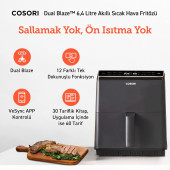 Cosori Dual Blaze AirFryer 6.4 lt Yağsız Fritöz - 2