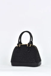 Elatae Kadın Omuz Askılı Silikon Çapraz Çanta Siyah 26565 thumbnail 3