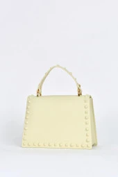 Elatae Kadın Omuz Askılı Silikon Çapraz Çanta Bej 26659 thumbnail 5