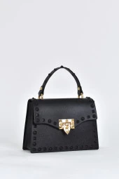 Elatae Kadın Omuz Askılı Silikon Çapraz Çanta Siyah 26659 thumbnail 2