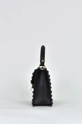 Elatae Kadın Omuz Askılı Silikon Çapraz Çanta Siyah 26659 thumbnail 4