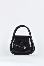 Elatae Kadın Omuz Askılı Silikon Çapraz Çanta Siyah 26660 thumbnail 1