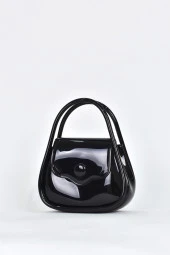 Elatae Kadın Omuz Askılı Silikon Çapraz Çanta Siyah 26660 thumbnail 3